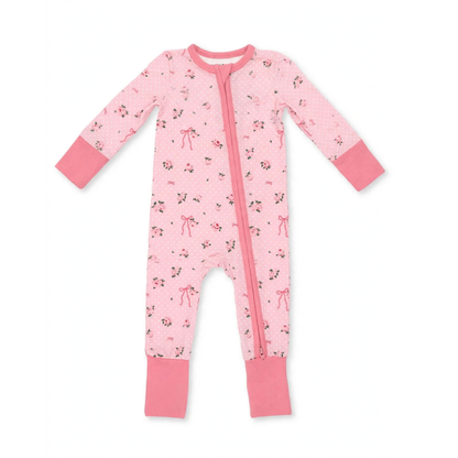 Zipper Romper Ballet Rose Garden (PREORDER)