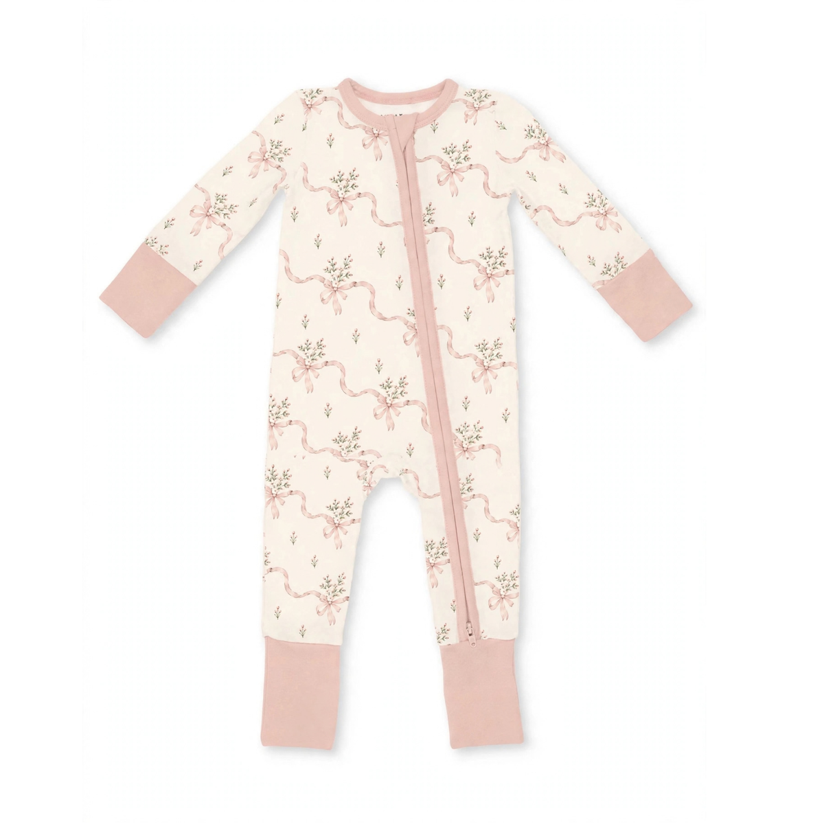 Zipper Romper Ribbon Garden (PREORDER)