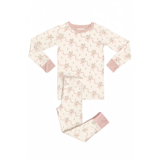 Two-Piece Pajamas Ribbon Garden (PREORDER)