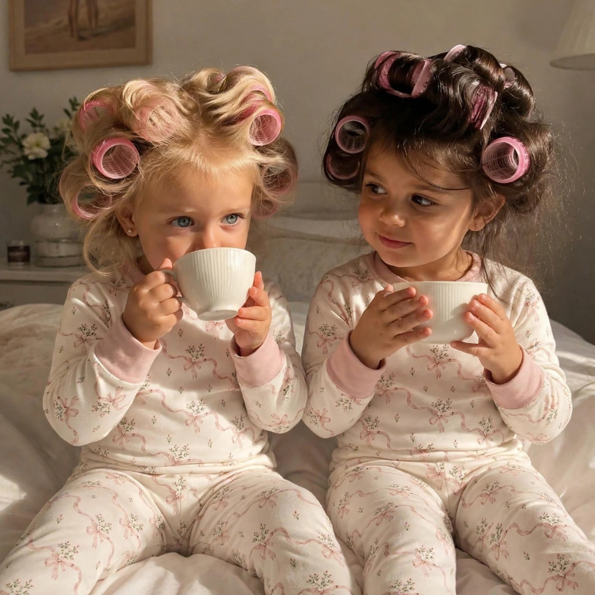 Two-Piece Pajamas Ribbon Garden (PREORDER)