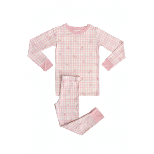 Two-Piece Pajamas Rosie Gingham (PREORDER)