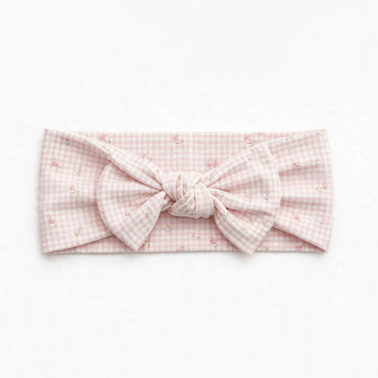 Baby Headband Rosie Gingham